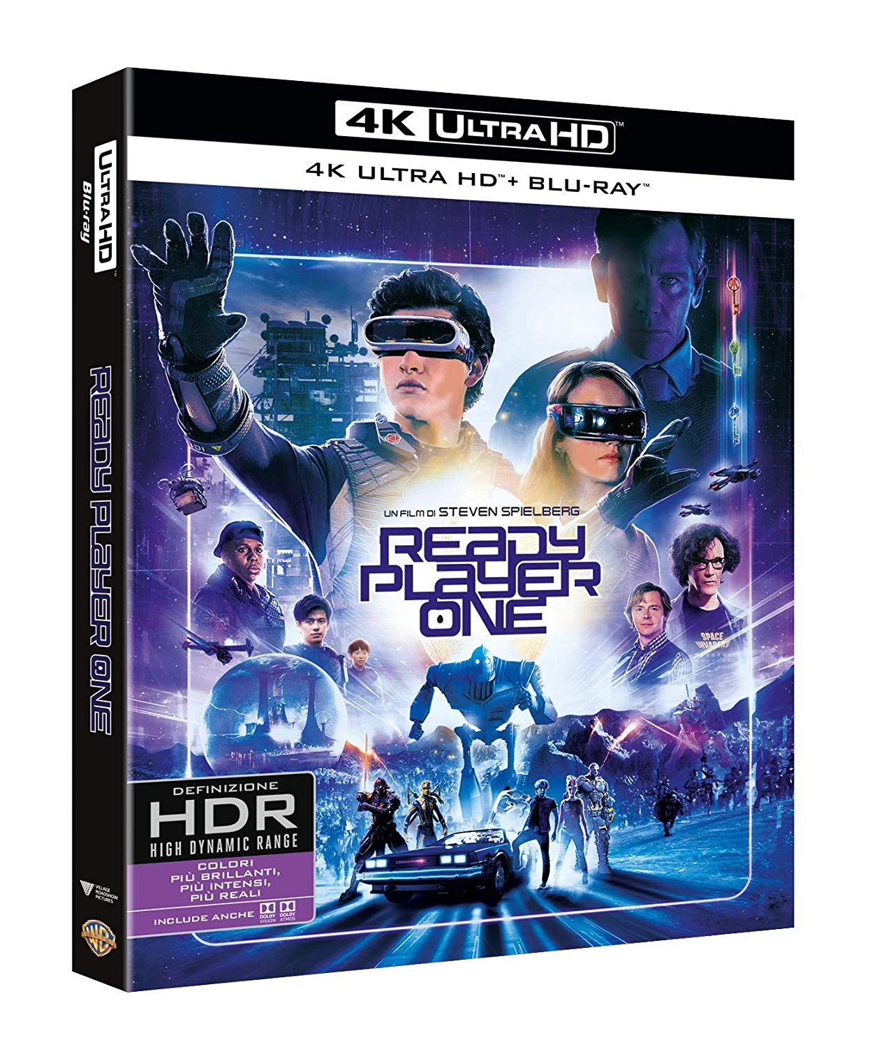 READY PLAYER ONE (4K UHD+BLU-RAY) - Clicca l'immagine per chiudere