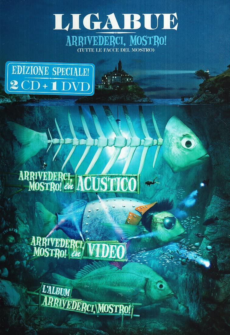 LIGABUE - ARRIVEDERCI, MOSTRO! CD+DVD (DVD) LIGABUE - ARRIVEDERCI, MOSTRO! CD+DVD (DVD)