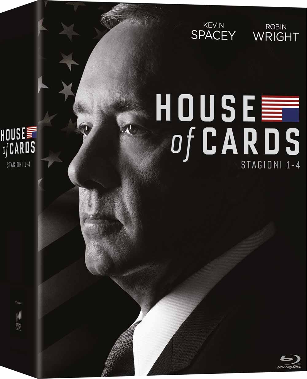 COF.HOUSE OF CARDS - STAGIONE 01-04 (16 BLU-RAY)