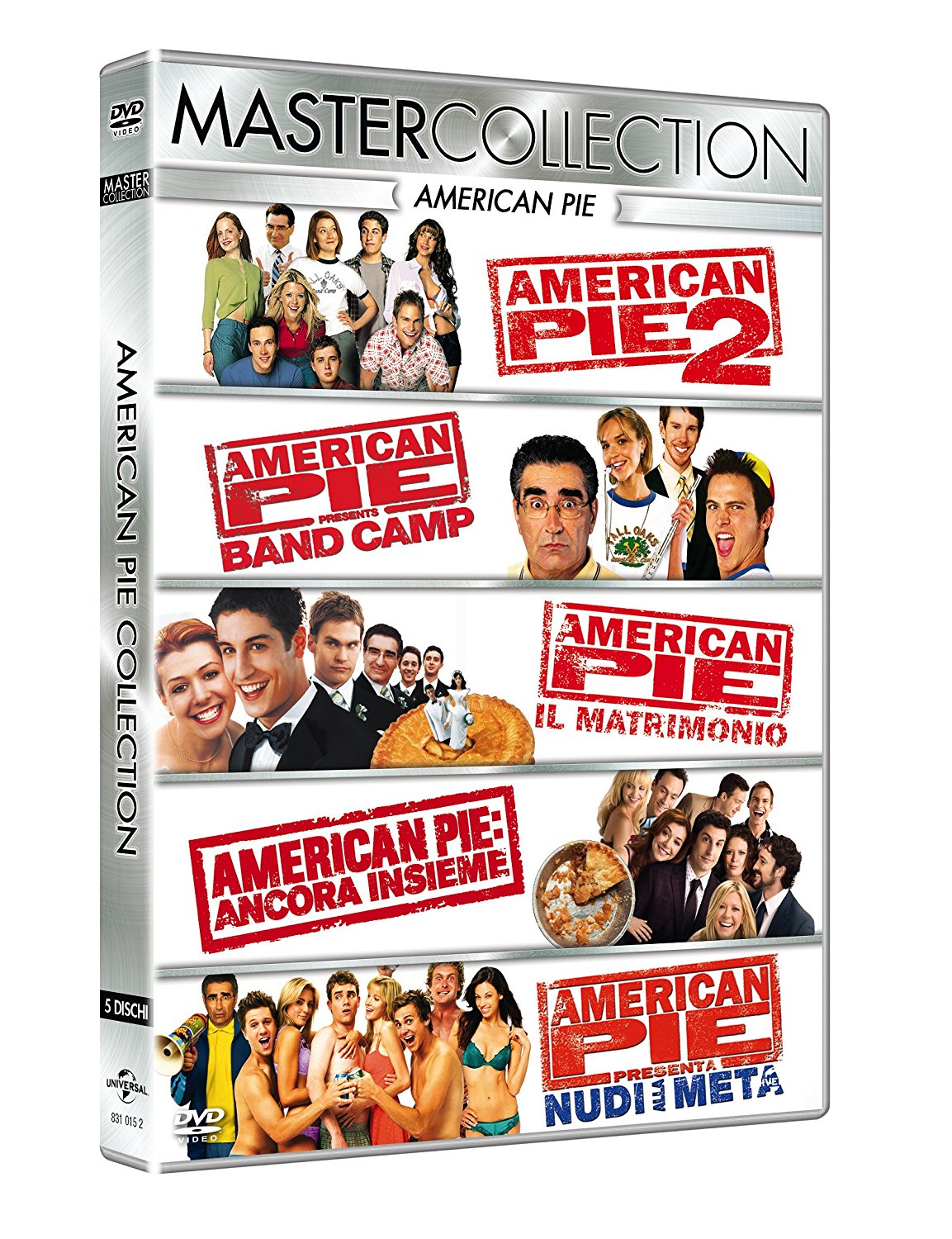 COF.AMERICAN PIE MASTER COLLECTION (5 DVD) (DVD) COF.AMERICAN PIE MASTER COLLECTION (5 DVD) (DVD)