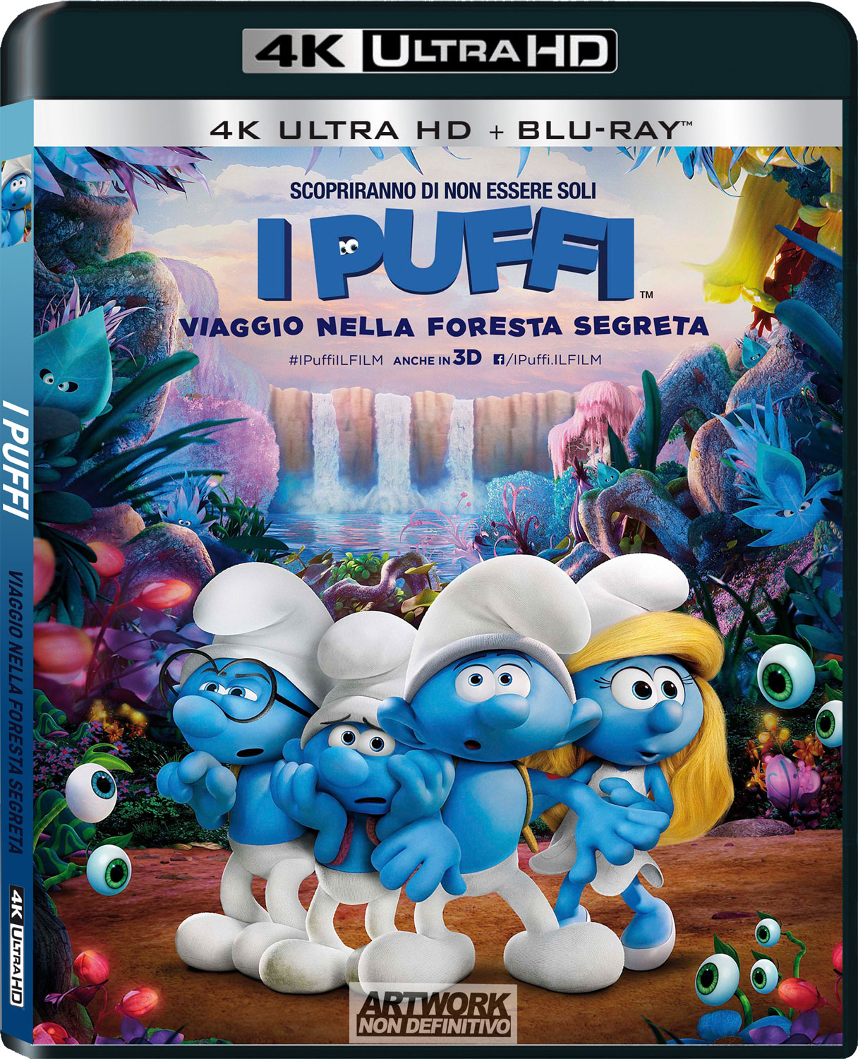 I PUFFI - VIAGGIO NELLA FORESTA SEGRETA (BLU-RAY 4K ULTRA HD+BLU