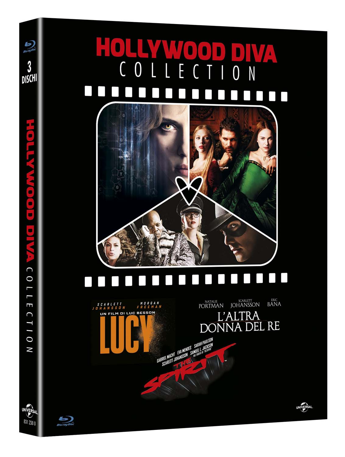 COF.HOLLYWOOD DIVA COLLECTION (3 BLU-RAY) LUCY-L'ALTRA DONNA DEL