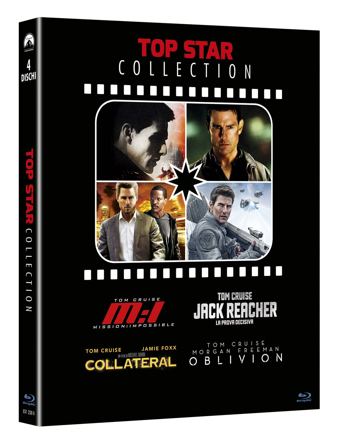 COF.TOM CRUISE COLLECTION (4 BLU-RAY) MISSION IMPOSSIBLE - JACK COF.TOM CRUISE COLLECTION (4 BLU-RAY) MISSION IMPOSSIBLE - JACK