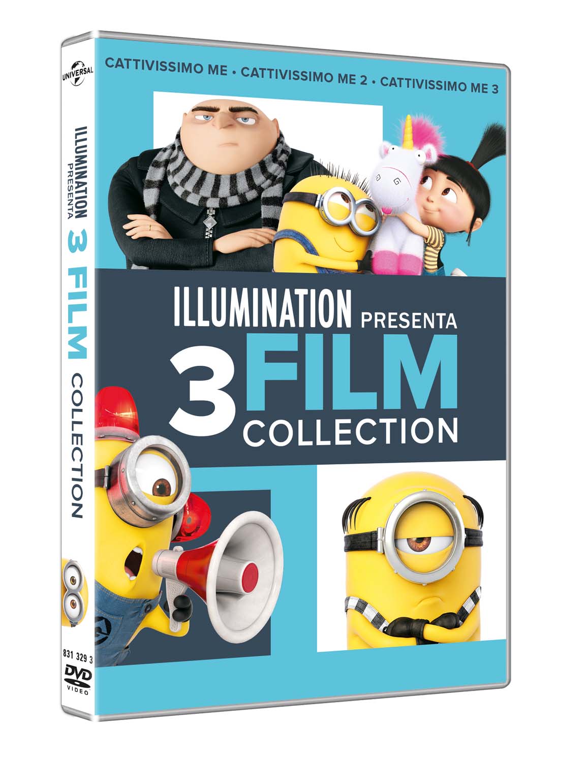 COF.CATTIVISSIMO ME 3 MOVIES COLLECTION (3 DVD) (DVD)