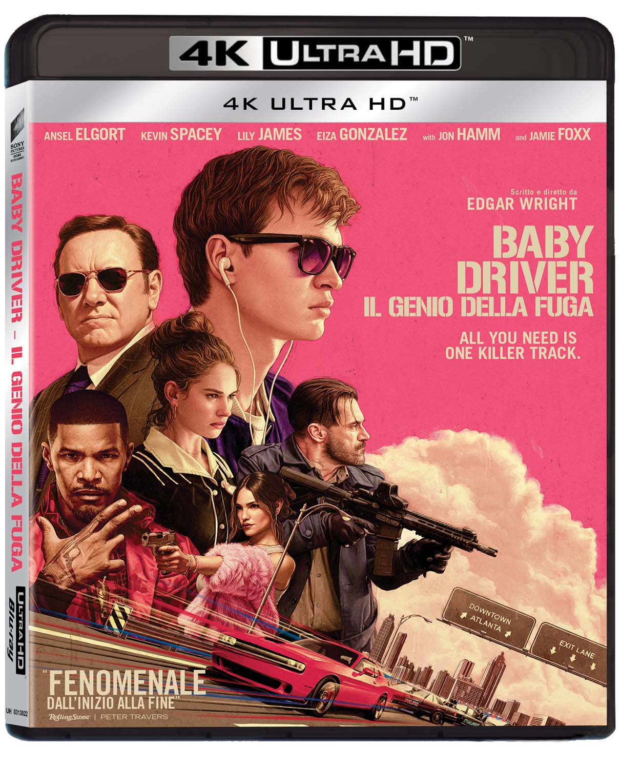 BABY DRIVER - IL GENIO DELLA FUGA (4K UHD+BLU-RAY) - Click Image to Close