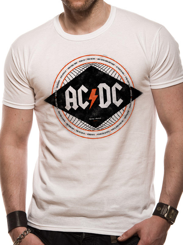 T-SHIRT - AC/DC - DIAMOND (UNISEX TG. S) T-SHIRT - AC/DC - DIAMOND (UNISEX TG. S)