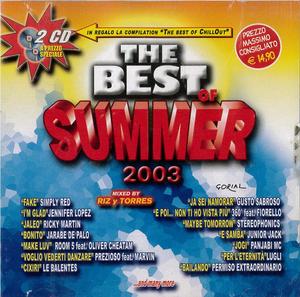 THE BEST OF SUMMER 2003 -2CD (CD) THE BEST OF SUMMER 2003 -2CD (CD)