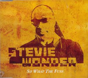 STEVIE WONDER - SO WHAT THE FUSS (CD)