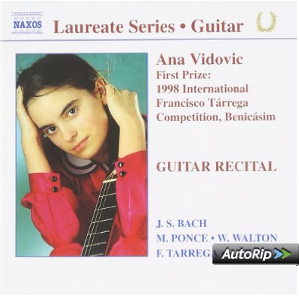 ANA VIDOVIC - COMPOSIZIONI DI BACH, PONCE, WALTON (CD) ANA VIDOVIC - COMPOSIZIONI DI BACH, PONCE, WALTON (CD)