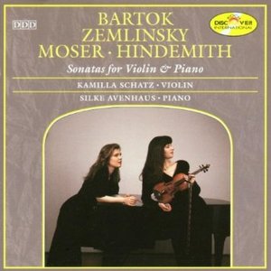 BARTOK ZEMLINSKY MOSER: SUONATA PER VIOL (CD) BARTOK ZEMLINSKY MOSER: SUONATA PER VIOL (CD)
