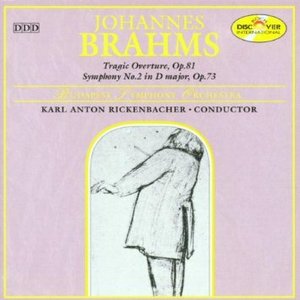 BRAHMS: TRAGIC OVERTURE OP.81 (CD) - Clicca l'immagine per chiudere