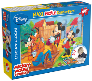 LISCIANIGIOCHI 31740 PUZZLE DF SUPERMAXI 108 MICKEY CLASSIC LISCIANIGIOCHI 31740 PUZZLE DF SUPERMAXI 108 MICKEY CLASSIC