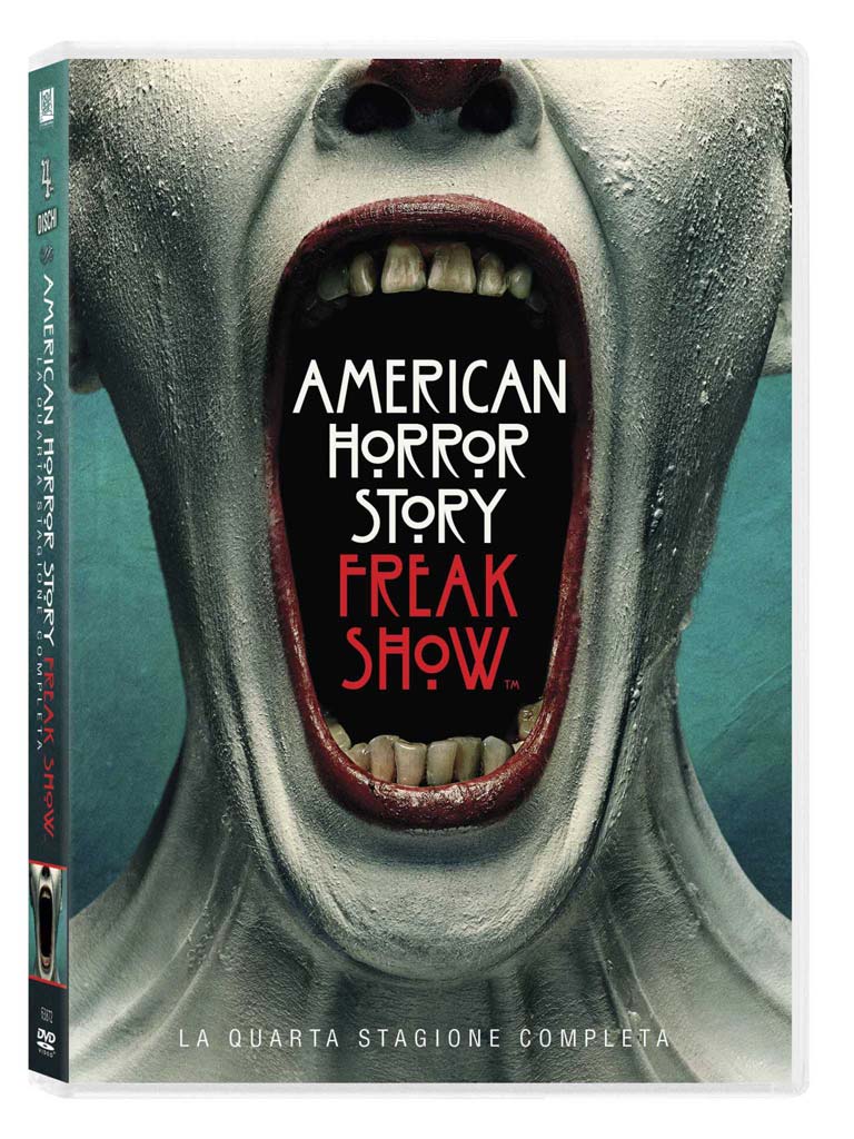 COF.AMERICAN HORROR STORY - STAGIONE 04 - FREAK SHOW (4 DVD) (DV COF.AMERICAN HORROR STORY - STAGIONE 04 - FREAK SHOW (4 DVD) (DV