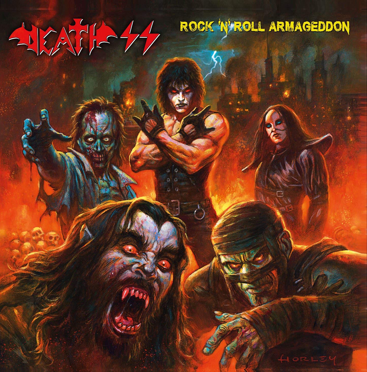 DEATH SS - ROCK'N'ROLL ARMAGEDDON (DIGIPACK) (CD) DEATH SS - ROCK'N'ROLL ARMAGEDDON (DIGIPACK) (CD)