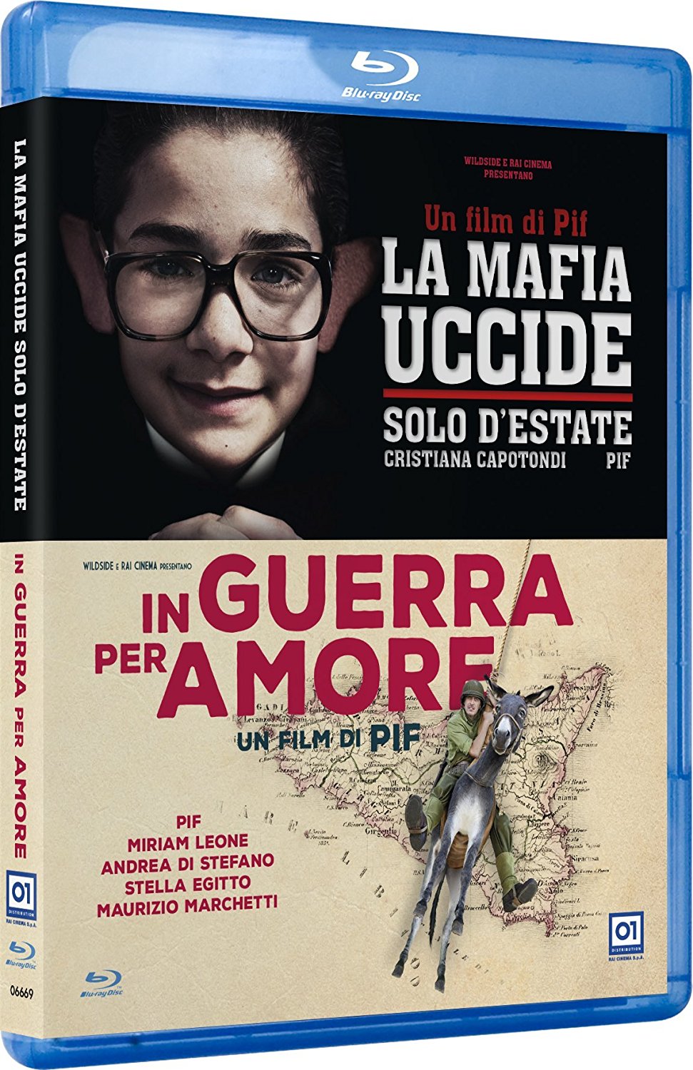 COF.MAFIA UCCIDE SOLO D'ESTATE - IN GUERRA PER AMORE - BLU RAY