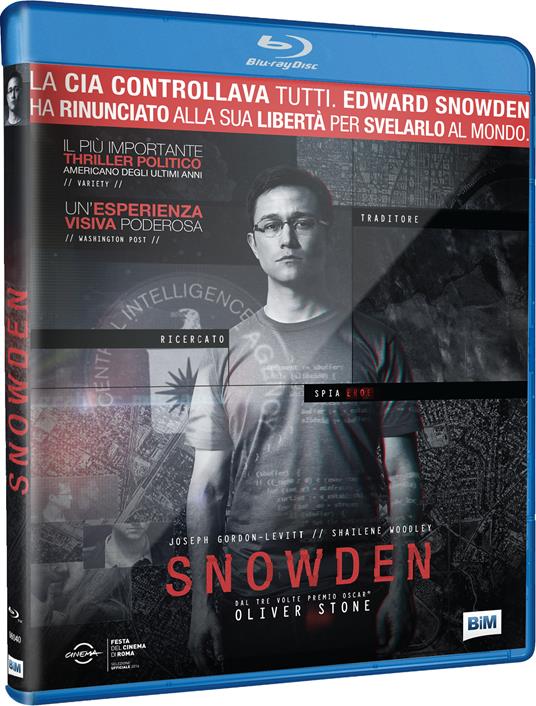 SNOWDEN - BLU RAY