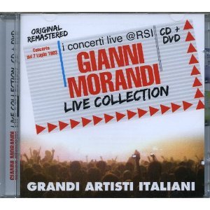 GIANNI MORANDI - LIVE COLLECTION. I CONCERTI LIVE @ RSI -CD+DVD GIANNI MORANDI - LIVE COLLECTION. I CONCERTI LIVE @ RSI -CD+DVD