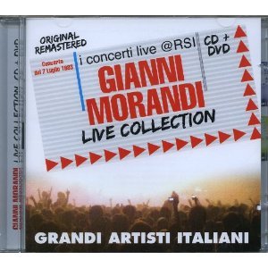 GIANNI MORANDI - LIVE COLLECTION. I CONCERTI LIVE @ RSI -CD+DVD