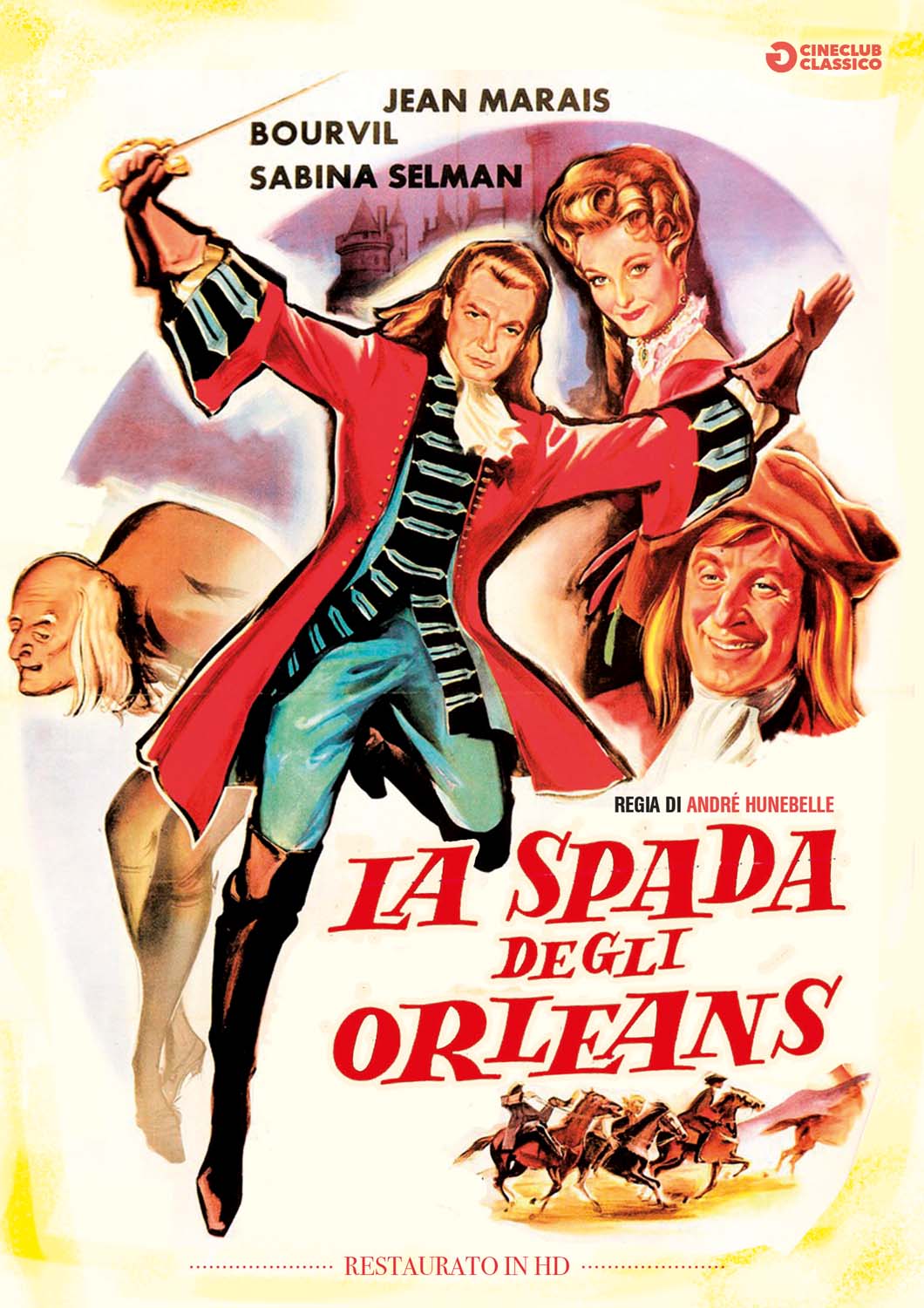 LA SPADA DEGLI ORLEANS (RESTAURATO IN HD) (DVD) - Click Image to Close