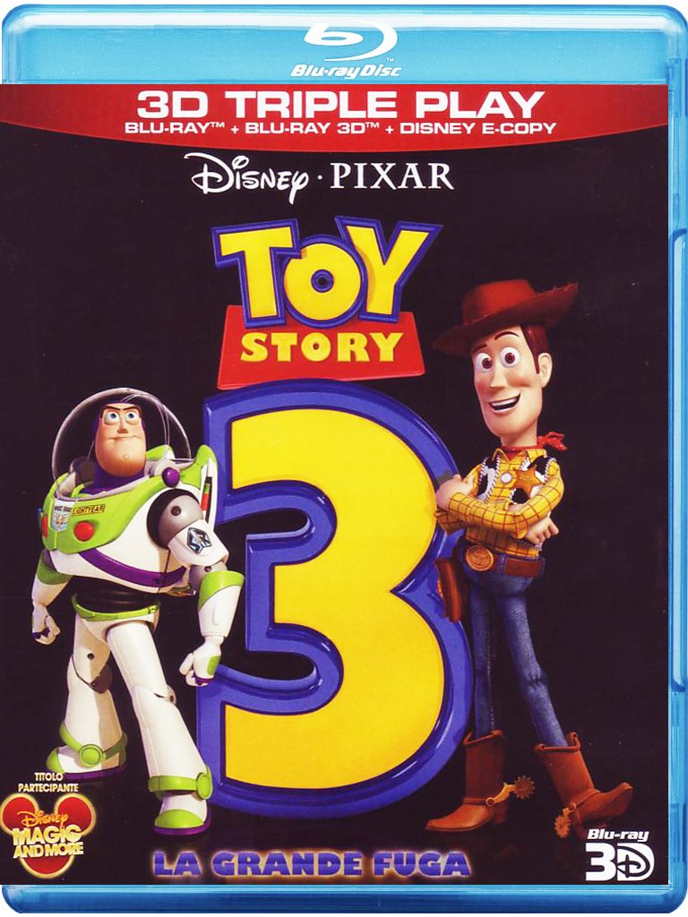 TOY STORY 3 (REAL 3D) (BLU-RAY + BLU-RAY 3D + E-COPY) TOY STORY 3 (REAL 3D) (BLU-RAY + BLU-RAY 3D + E-COPY)