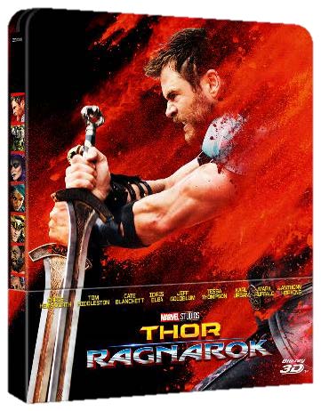 THOR RAGNAROK (BLU RAY 3D+BLU-RAY) (STEELBOOK) THOR RAGNAROK (BLU RAY 3D+BLU-RAY) (STEELBOOK)