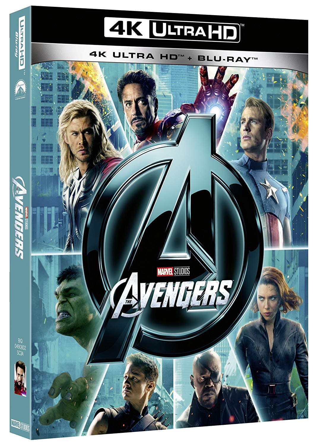 THE AVENGERS (4K UHD + BLU RAY) - Click Image to Close