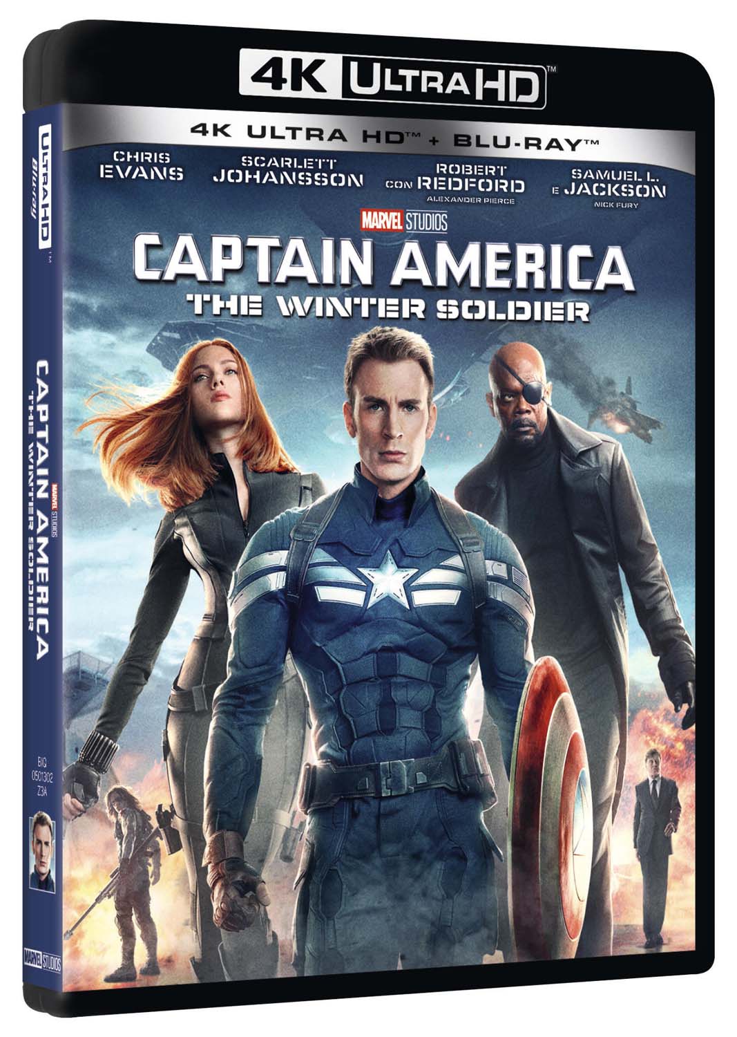 CAPTAIN AMERICA - THE WINTER SOLDIER (BLU-RAY 4K ULTRA HD+BLU-RA CAPTAIN AMERICA - THE WINTER SOLDIER (BLU-RAY 4K ULTRA HD+BLU-RA