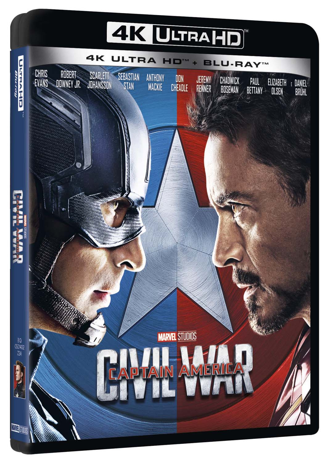 CAPTAIN AMERICA - CIVIL WAR (BLU-RAY 4K ULTRA HD+BLU-RAY) CAPTAIN AMERICA - CIVIL WAR (BLU-RAY 4K ULTRA HD+BLU-RAY)