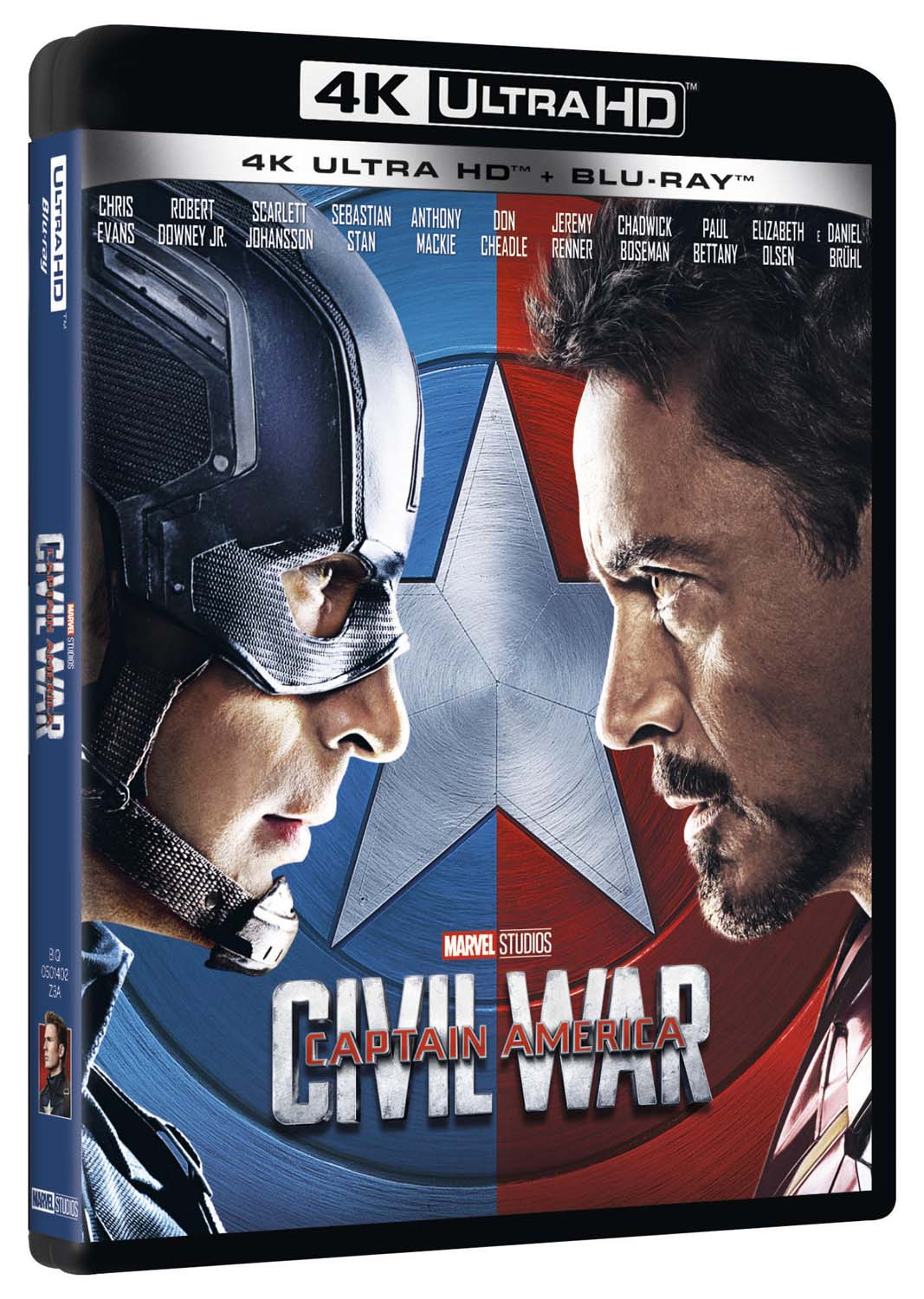 CAPTAIN AMERICA - CIVIL WAR (BLU-RAY 4K ULTRA HD+BLU-RAY)