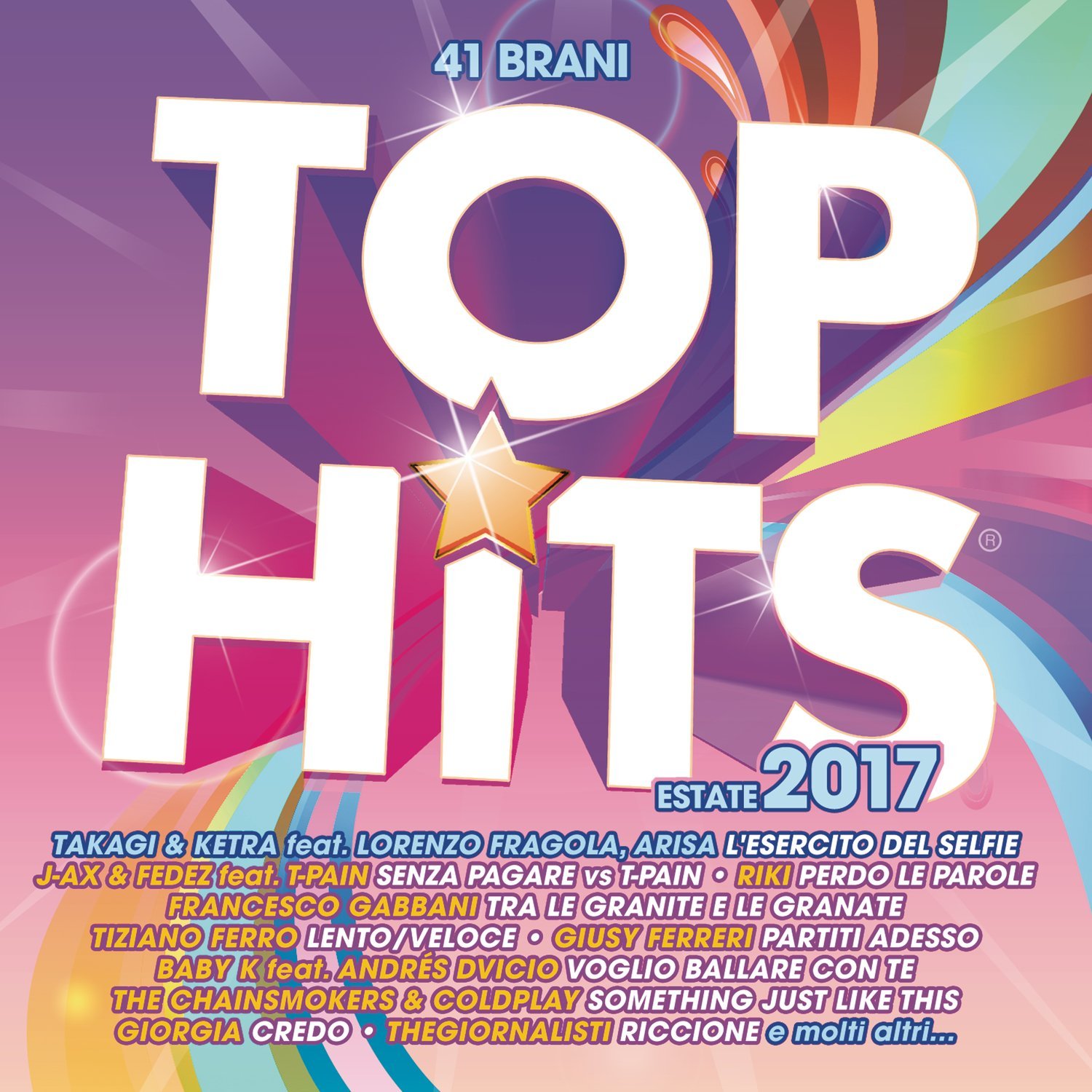 TOP HITS - ESTATE 2017 -2CD (CD) TOP HITS - ESTATE 2017 -2CD (CD)