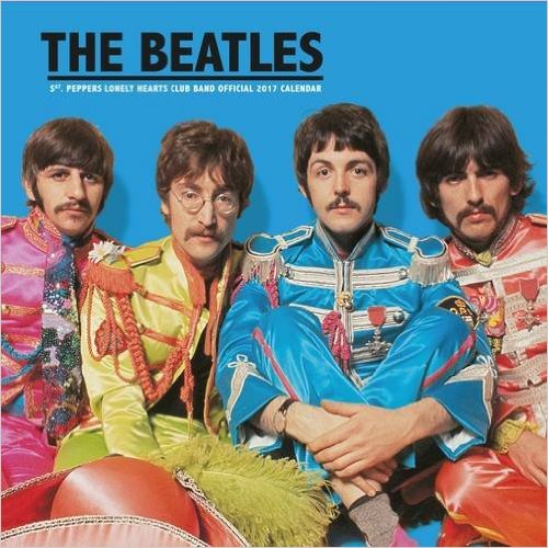 THE BEATLES OFFICIAL 2017 SQUARE CALENDAR