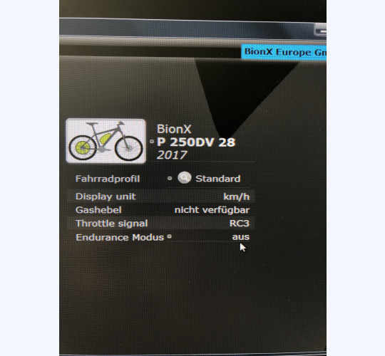 Bionx Ebike Kit Umbausatz 45km/h Akku 48V 24 Ladezyklen 11,6Ah