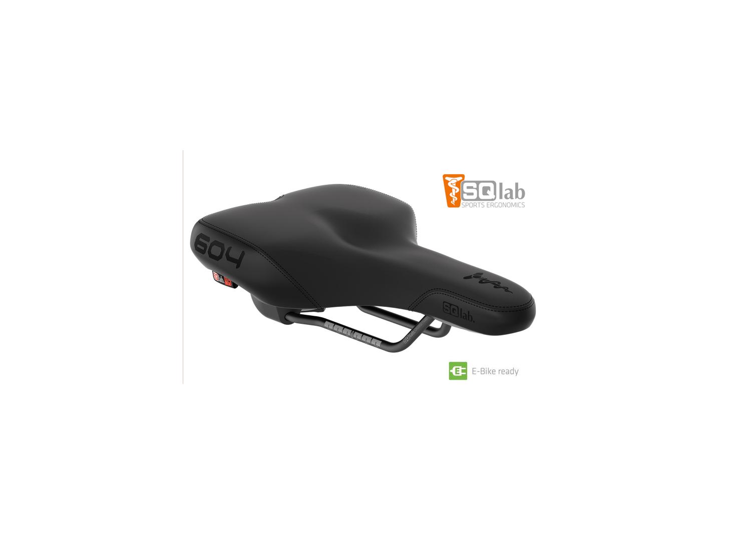 Ergonomischer SQLab Sattel Trekking E-Bike ready Breite 16 cm
