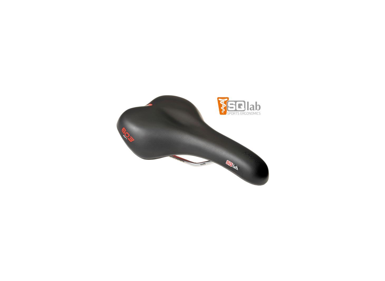 Ergonomischer SQlab Sattel Trekking Breite 16 cm
