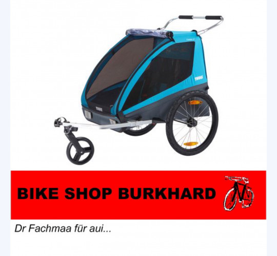 Veloanhänger Thule Coaster XT 2Plätzer