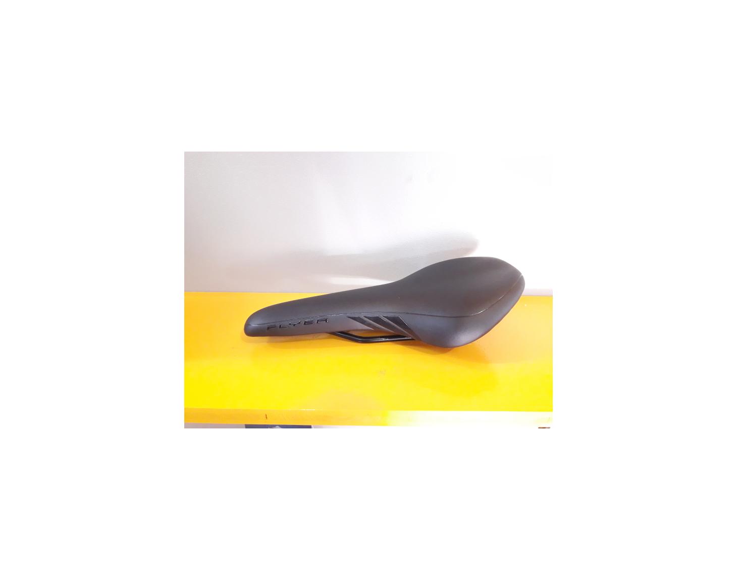Sattel Bikesattel Herren Flyer schwarz grau