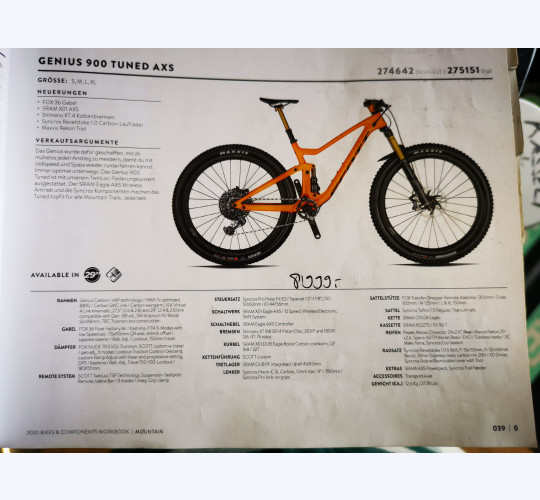 SCOTT Genius Tuned AXS
