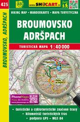 Broumovsko Adršpach 1:40 000