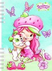 Akim Strawberry Shortcake zápisník A6 s kroužkovou vazbou