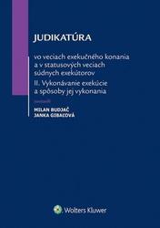 Judikatúra vo veciach exekučného konania