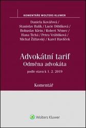 Odměna advokáta vyhláška č. 177-1996 Sb., advokátní tarif - komentář - Daniela Kovářová