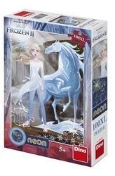 FROZEN II 100XL neon Puzzle NOVÉ