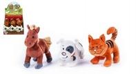 Teddies Zvířátko plyš se zvukem Pejsek 20 cm