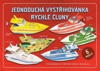 Zadražil Ivan Jednoduchá vystřihovánka rychlé čluny Stavebnice papírového modelu