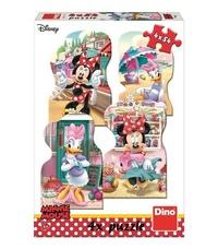 DINO Puzzle Minnie a Daisy v létě 4x54 dílků
