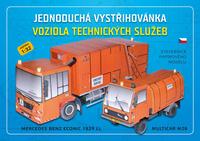 Vozidla technických služeb stavebnice papírového modelu