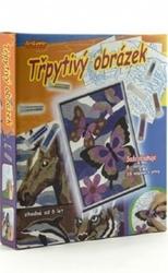 ARTLOVER Třpytivé obrázky - sada 4ks