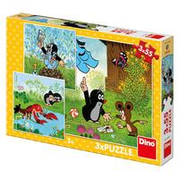 KRTEČEK A KALHOTKY 3x55 Puzzle