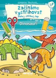 začínáme vystřihovat Dinosauři