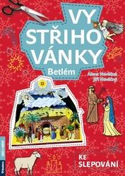 vystřihovánky ke slepování Betlém Alena Nevěčná